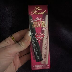 Too Faced Mascara Set with Pink Packaging